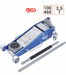 Cric hydraulique en aluminium ultra léger capacité 2,5 t