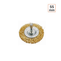 Brosse circulaire Laiton 55 mm
