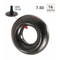 Chambre à Air 7.50-16 valve TR13