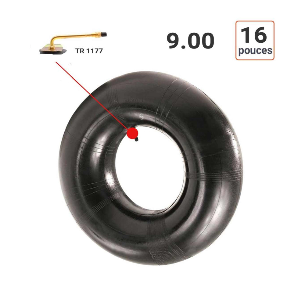 Chambre à Air 9.00-16 valve TR177