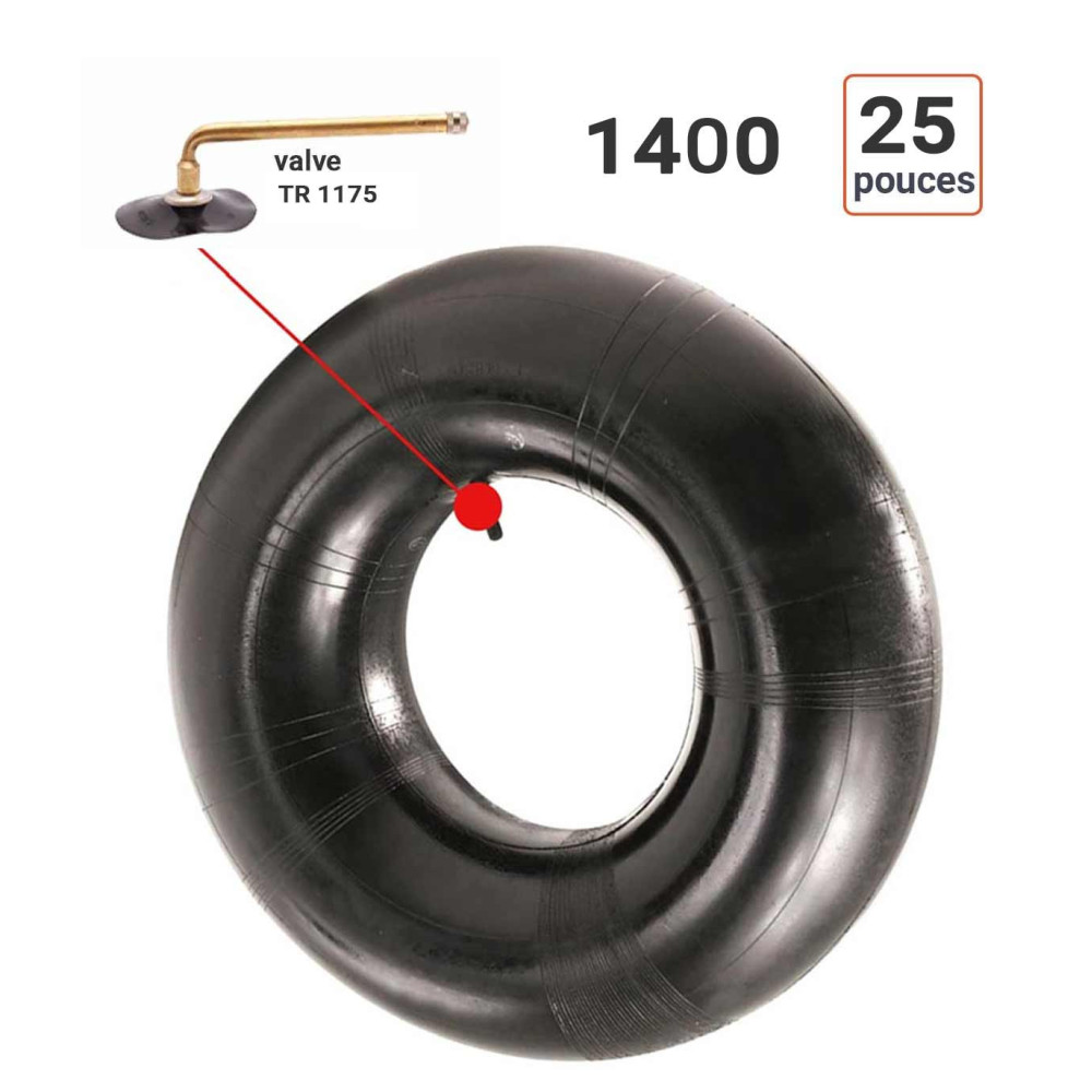 Chambre à Air 1400-25 valve TR1175