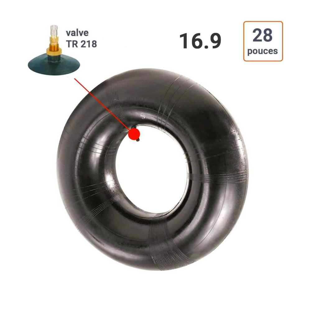Chambre à Air 16.9 - 28 valve TR 218
