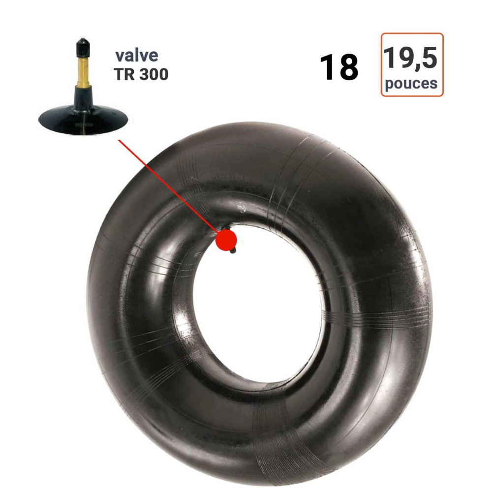 Chambre à Air 18-19.5 valve TR300