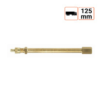 Rallonge de valve en laiton 125mm