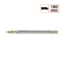 Rallonge de valve de pneu en caoutchouc renforcée 180mm