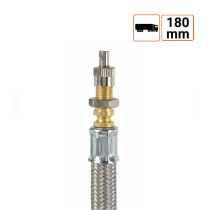 Rallonge de valve de pneu en caoutchouc renforcée