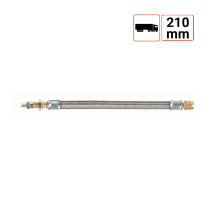 Rallonge de valve de pneu en caoutchouc renforcée 210mm