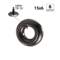 Chambre à Air 15x6-6 valve TR 13