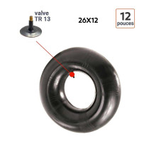 Chambre à Air 26X12-12 valve TR 13