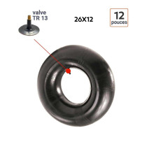 Chambre à Air 26X12-12 valve TR 13