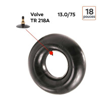Chambre à Air 13.0/75-18 valve TR 218A