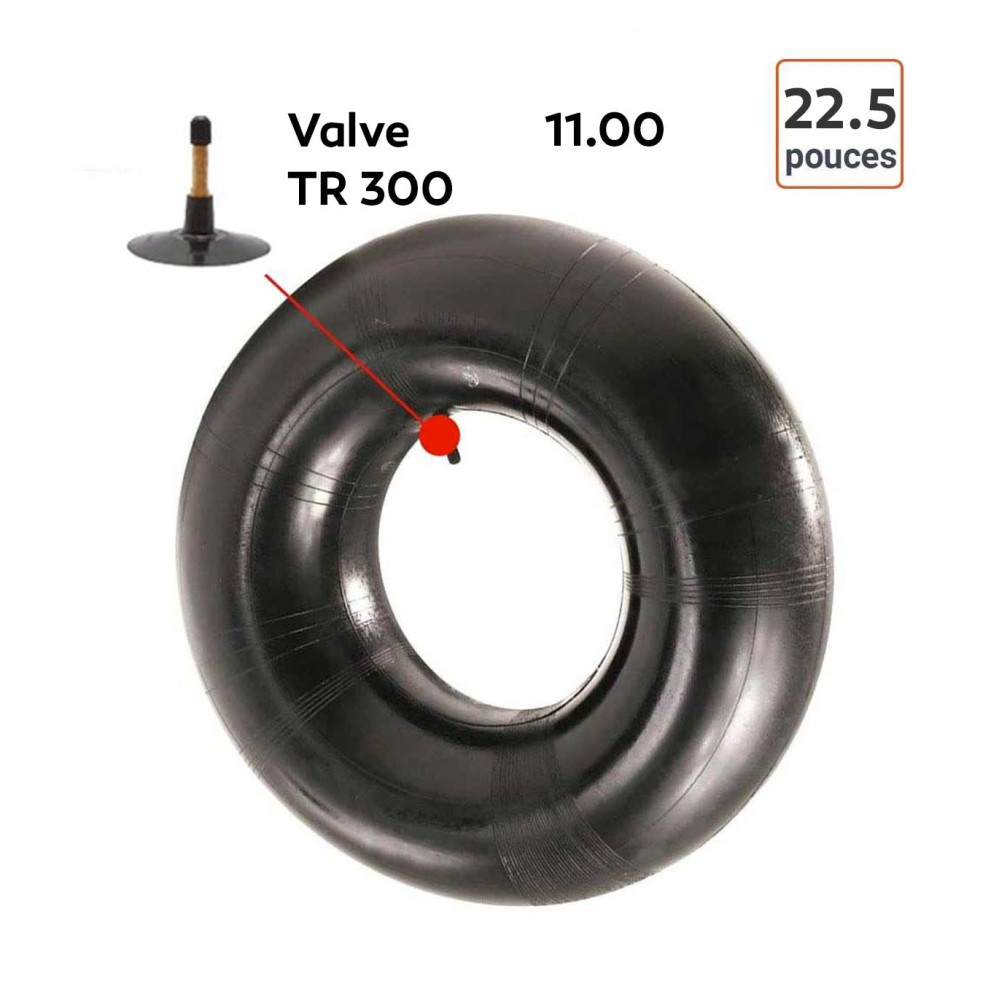 Chambre à Air 11.00-22,5 valve TR300