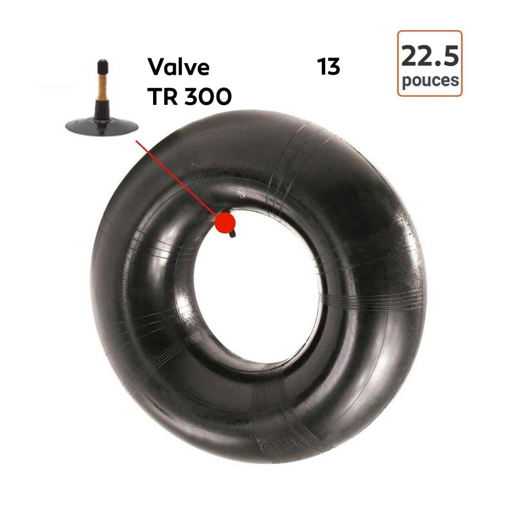 Chambre à Air 13-22,5 valve TR300