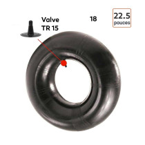 Chambre à Air 18-22,5 valve TR15