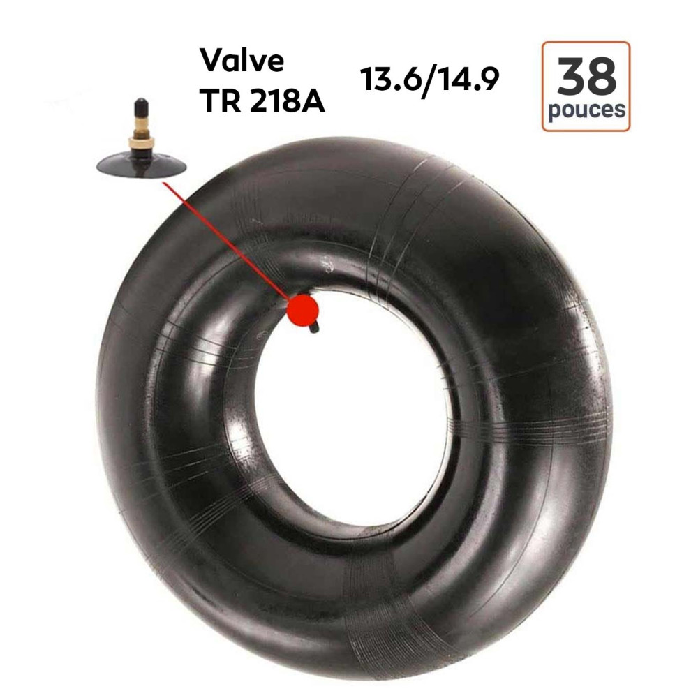 Chambre à Air 13.6/14.9-38 valve TR218A