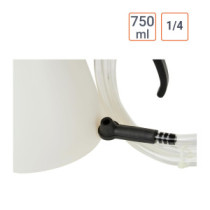 Purgeur de freins pneumatique par aspiration - 750 ml
