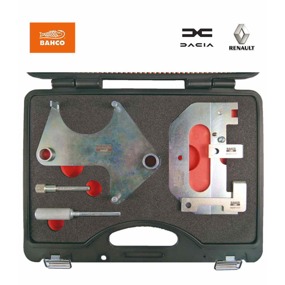 Coffret BAHCO de calage distribution pour Renault/Dacia 1.2 - 1.4 - 1.6 - 1.8 - 2.0 ESSENCE